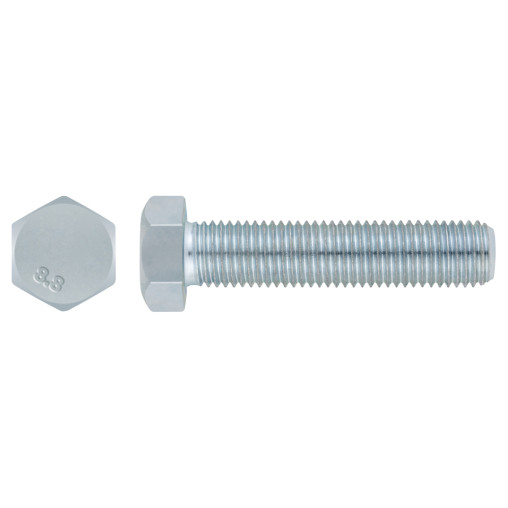 BLISTER-TOURNEVIS MÉTRIQUE HEXAGONAL DIN933.ZINC 04X008 (20 u.)